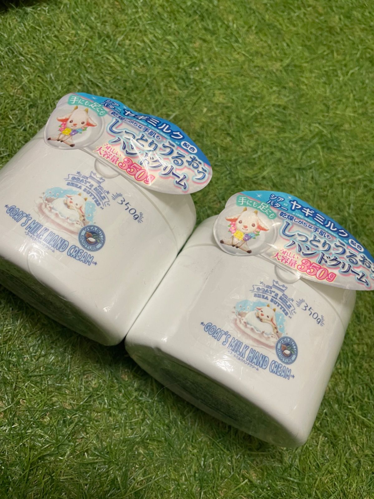 GOAT'S MILK ゴートミルク ハンドクリーム 大容量350g × 2個 - メルカリ