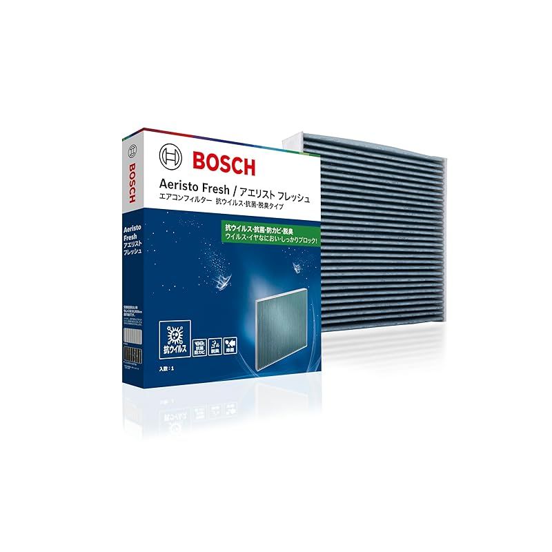 BOSCH(ボッシュ)スズキ車用エアコンフィルター アエリストフレッシュ (抗ウイルスタイプ) AFS-S07 0