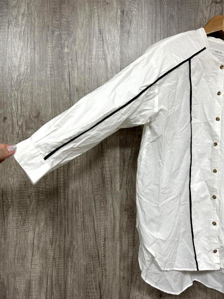 エイミーロウ パイピングデザインシャツ