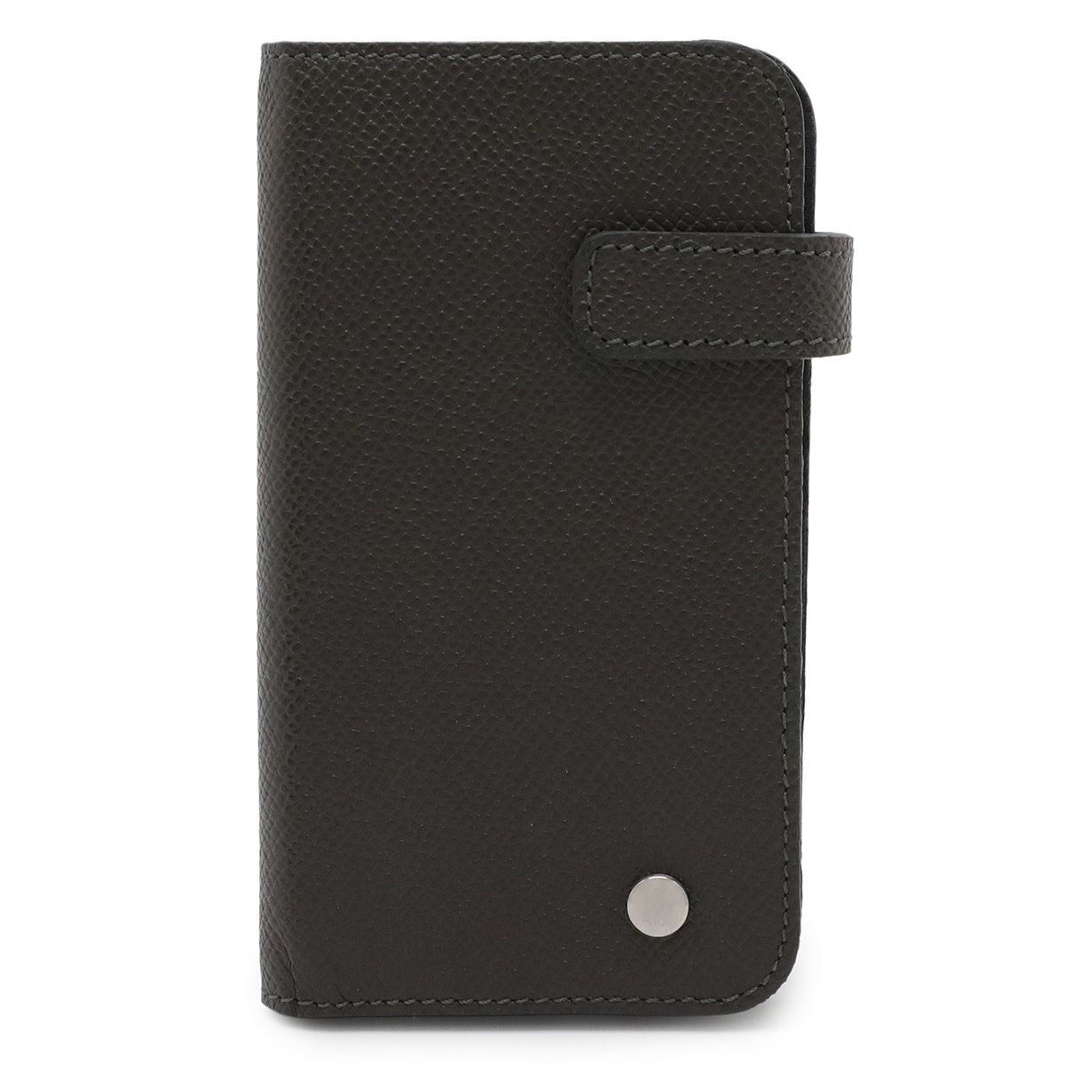 dunhill ダンヒル カードケース パスケース 名刺入れ 定期入れ スライドポケット式 レザー ダークグレー L2M1C2Z