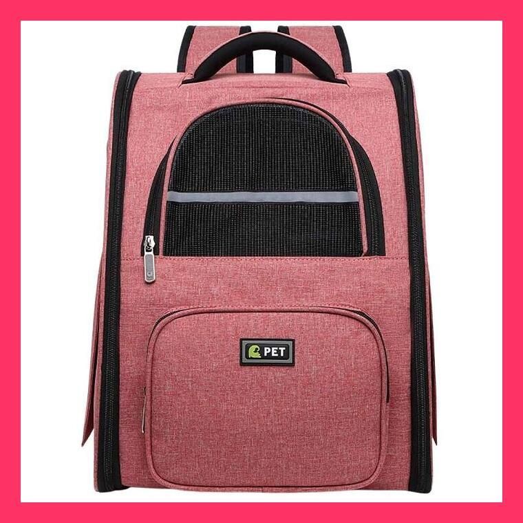 ペットキャリー リュック 犬 猫 防災 軽量 小型犬 メッシュ