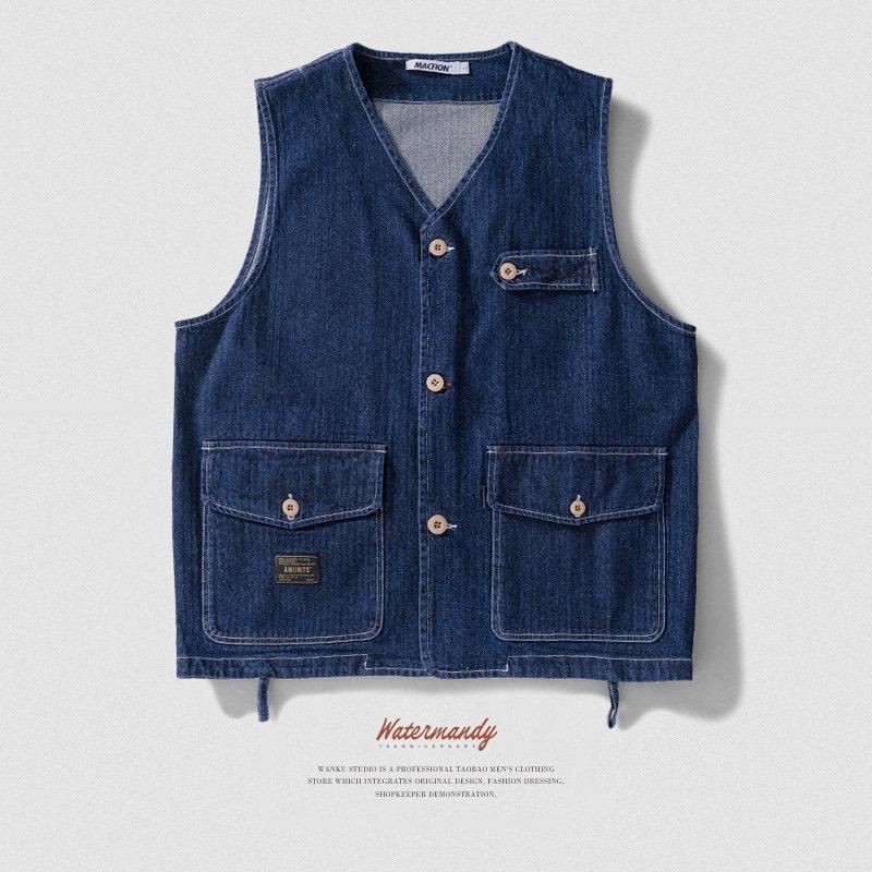 アメリヴィンテージ23SS デニムベスト セット Ameri VINTAGE - 【新品タグ付き】Ameri VINTAGEデニム