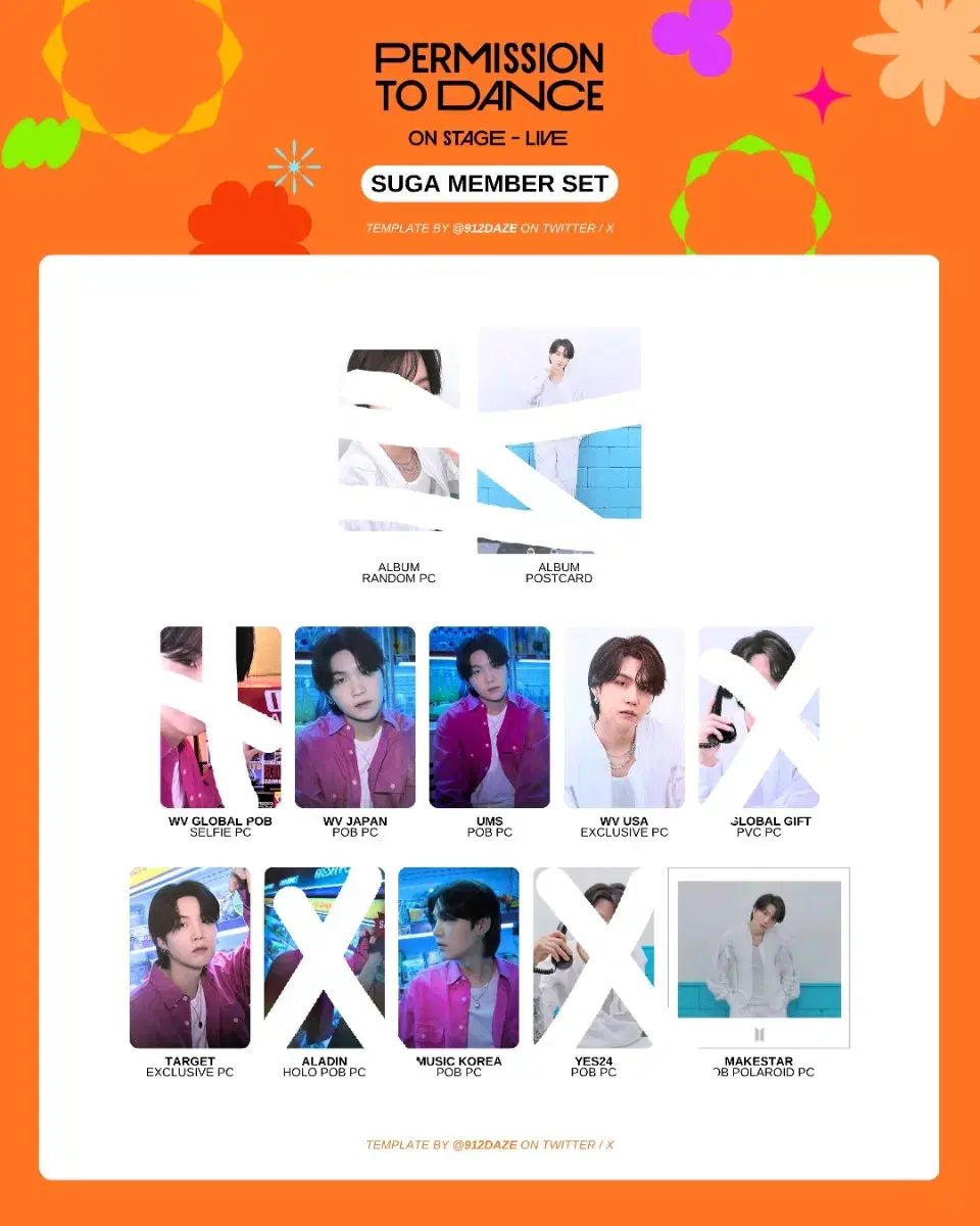 bts BTS(防弾少年団・バンタン) WEVERSE ウィバース PVC トレカ
