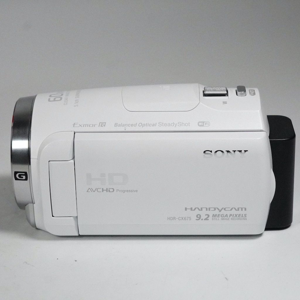 SONY ソニー HDR-CX675 ホワイト 元箱 動作OK 返金保証 /2005