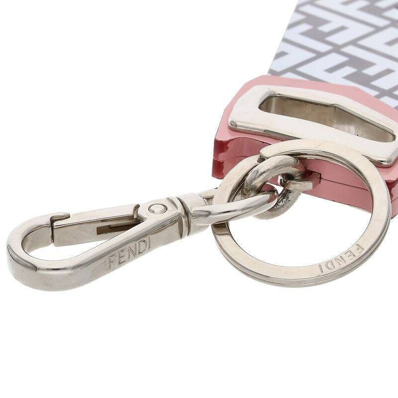 FENDI フェンディ　ズッカ柄　キーホルダー　キーリング 国内発送 【FENDI】フェンディ KEY キーホルダー (FENDI/キー