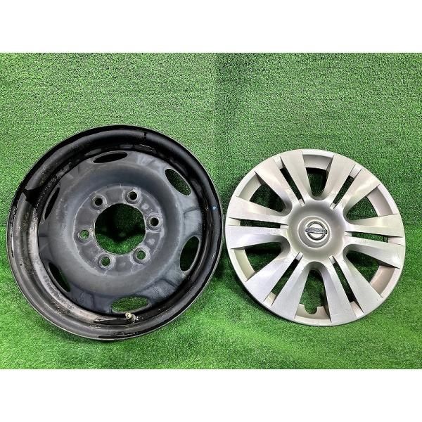 日産 NISSAN 日産純正 VWME25 キャラバン 15ｲﾝﾁ 5.5J 6穴 4本 139.7