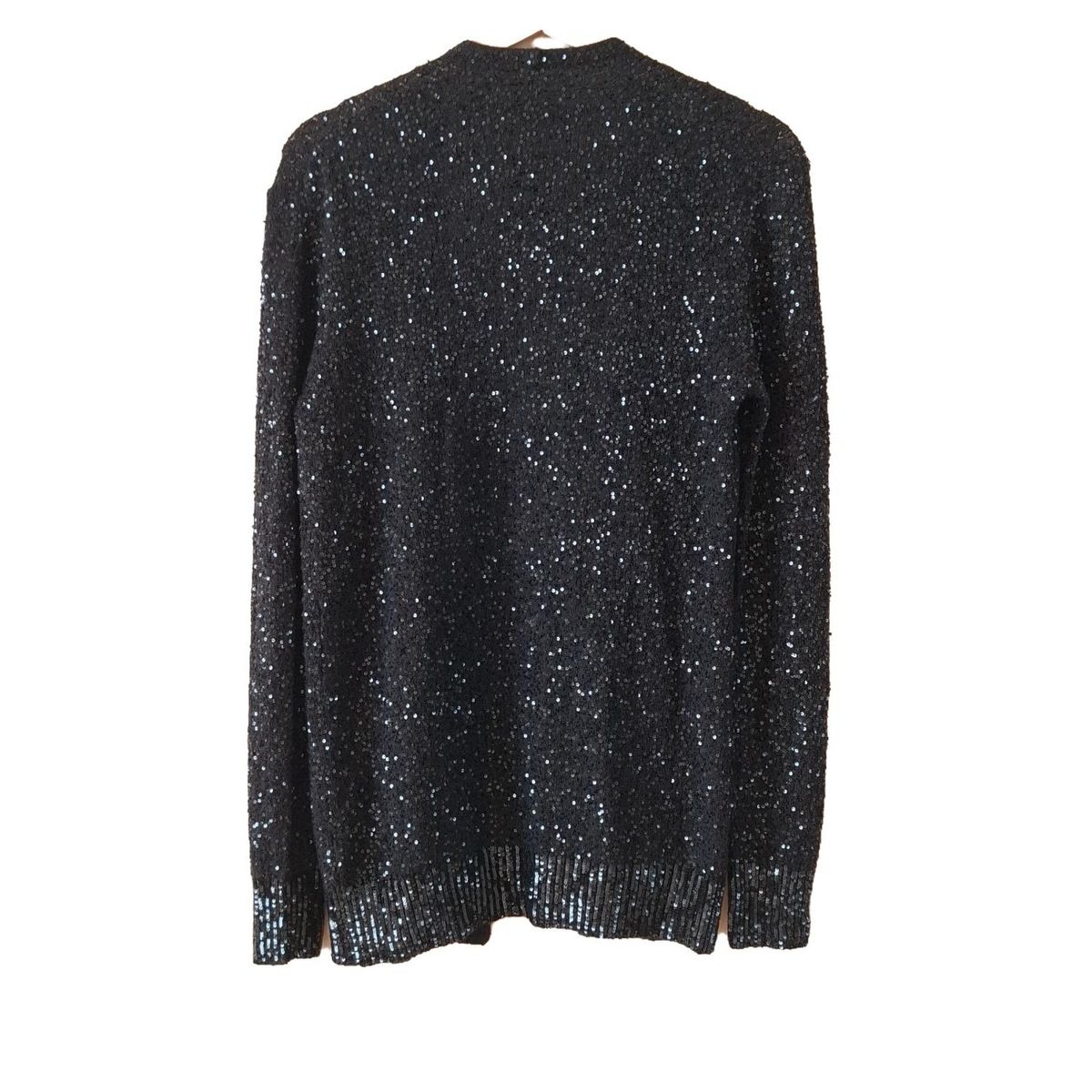 Donna Karan 黒 しだし 長袖チュニック