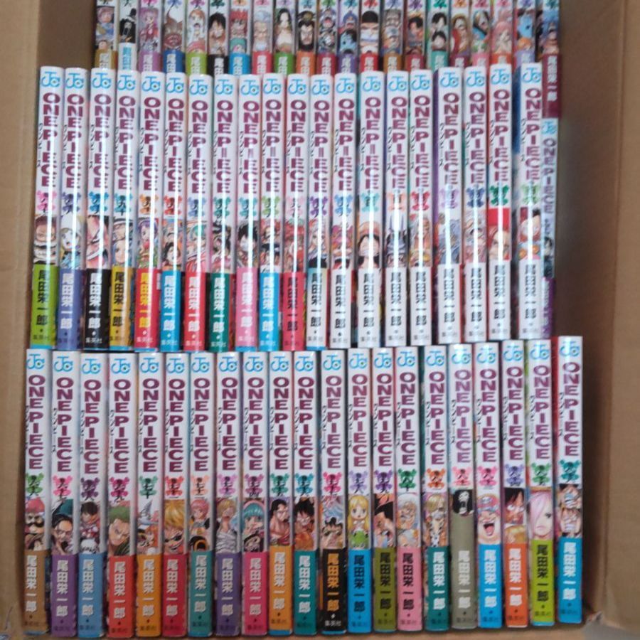 全巻・初版　ハガキ・帯・チラシ完備　ONE PIECE 全巻セット ワンピース 全巻初版本 帯☆チラシ全巻 ワンピース 全巻初版本