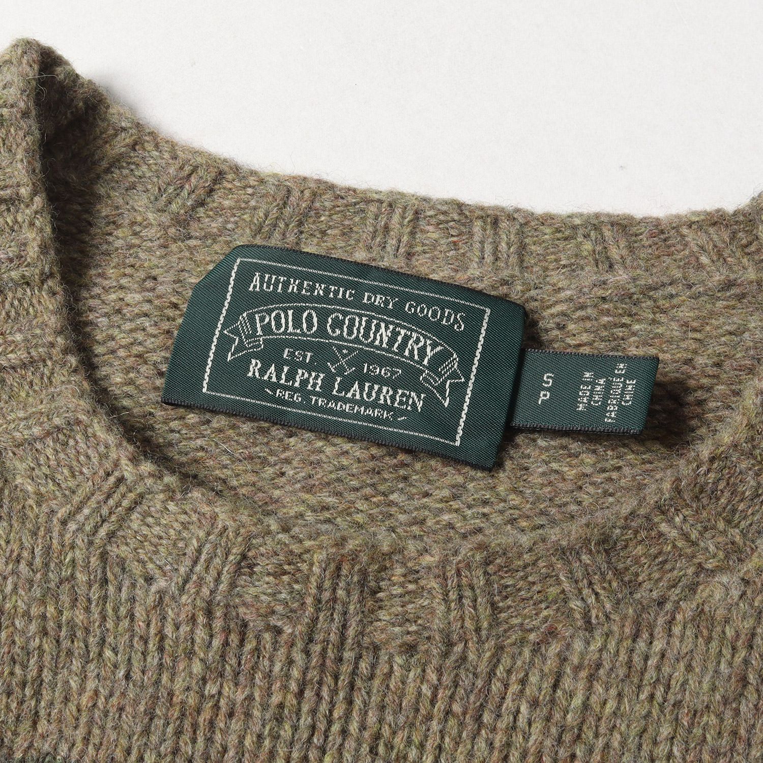 美品 RALPH LAUREN ラルフローレン ニット サイズ:S POLO