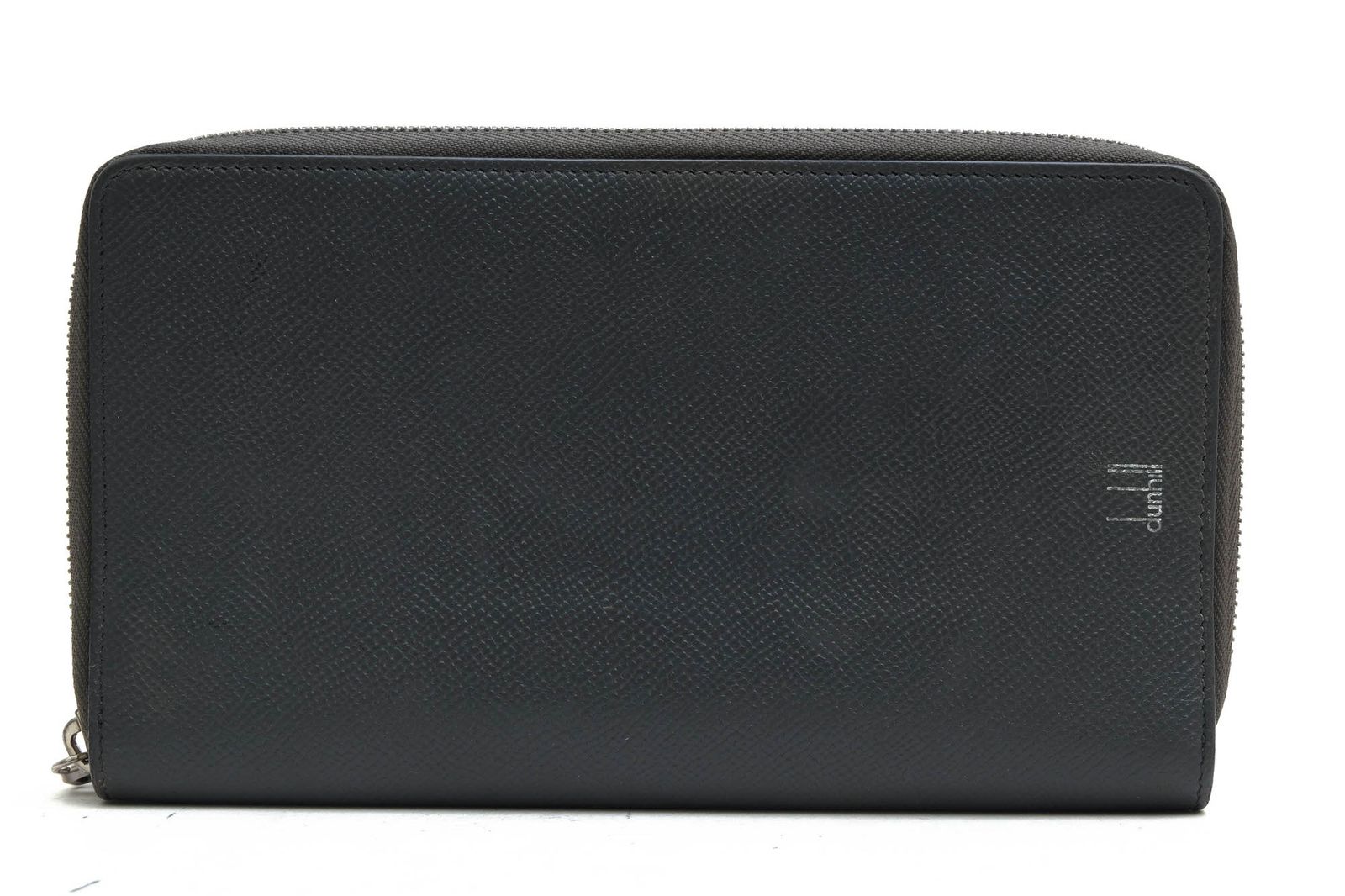 ダンヒル Dunhill 長財布 財布 ウォレット メンズ 男性 男性用 レザー 革 本革 グレー 灰色 DU18F2130CA001 CADOGAN カドガン シングルジップオーガナイザー 小銭入れあり ラウンドジップ ラウンドファスナー