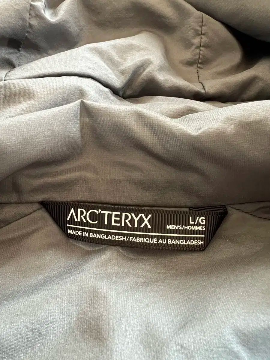 おしゃれコーデ ARC TERYX アークテリクス Atom アトムフーディ LT グレー L 最高品質+最低価格！