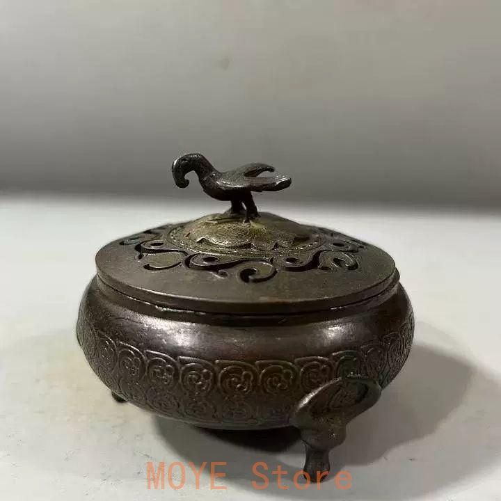 銅 細工 香炉 茶道香炉 香道具 装飾品 工芸品 置物 - メルカリ
