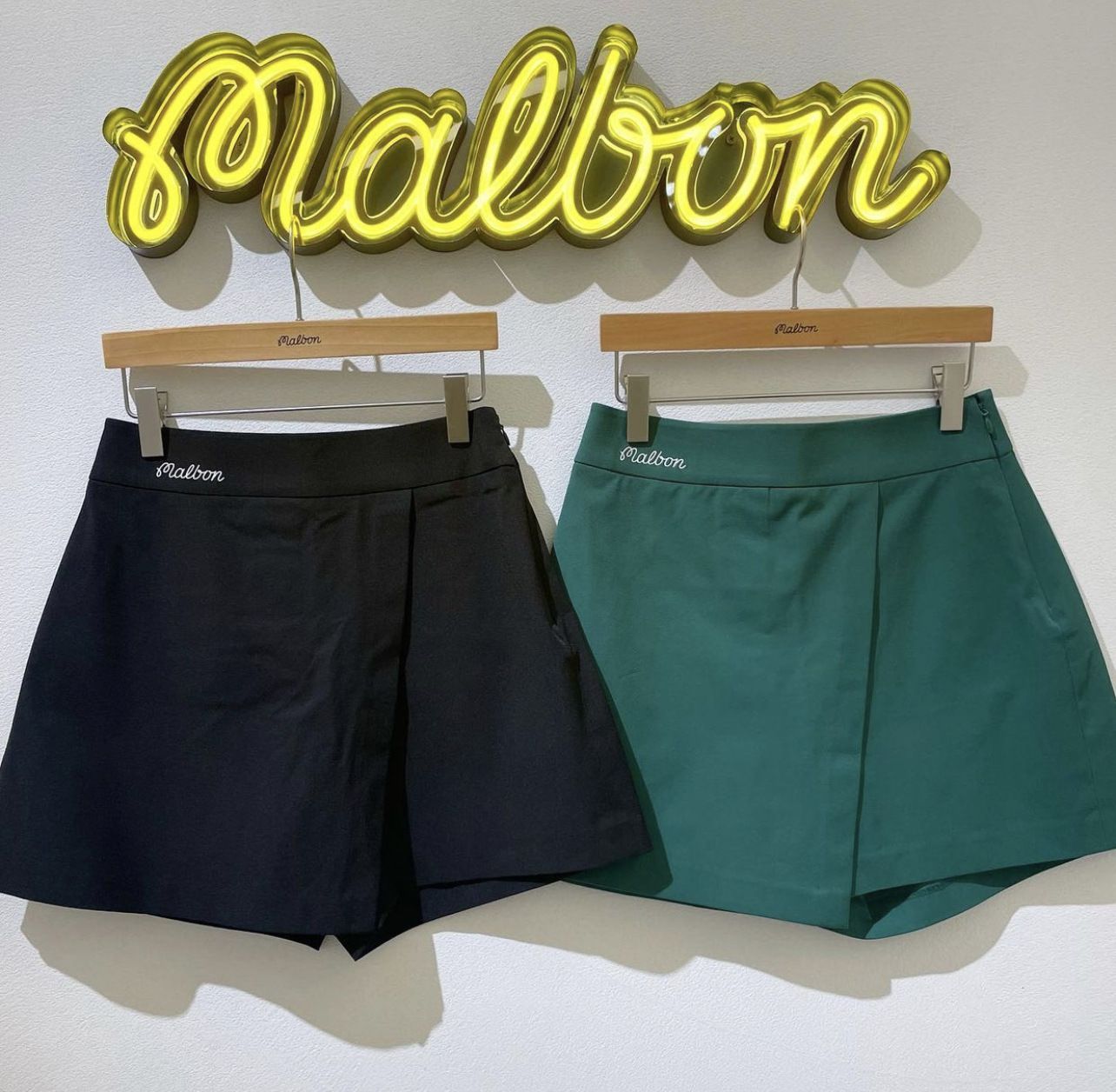 Malbon マルボン セーター スカート2点セットレディース ゴルフウェア-