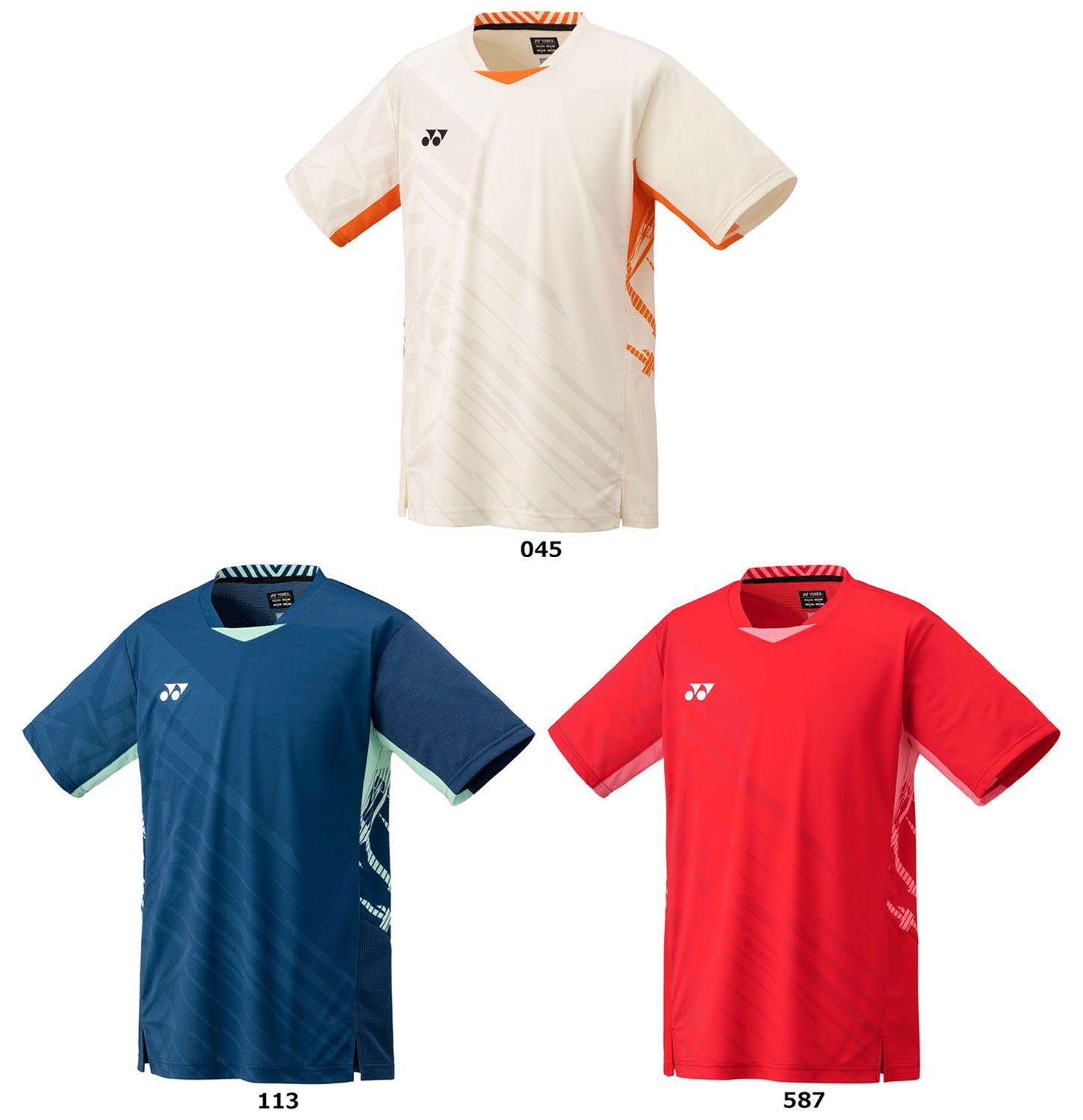 ヨネックス YONEX テニス メンズゲームシャツ 10642 045 クリーム