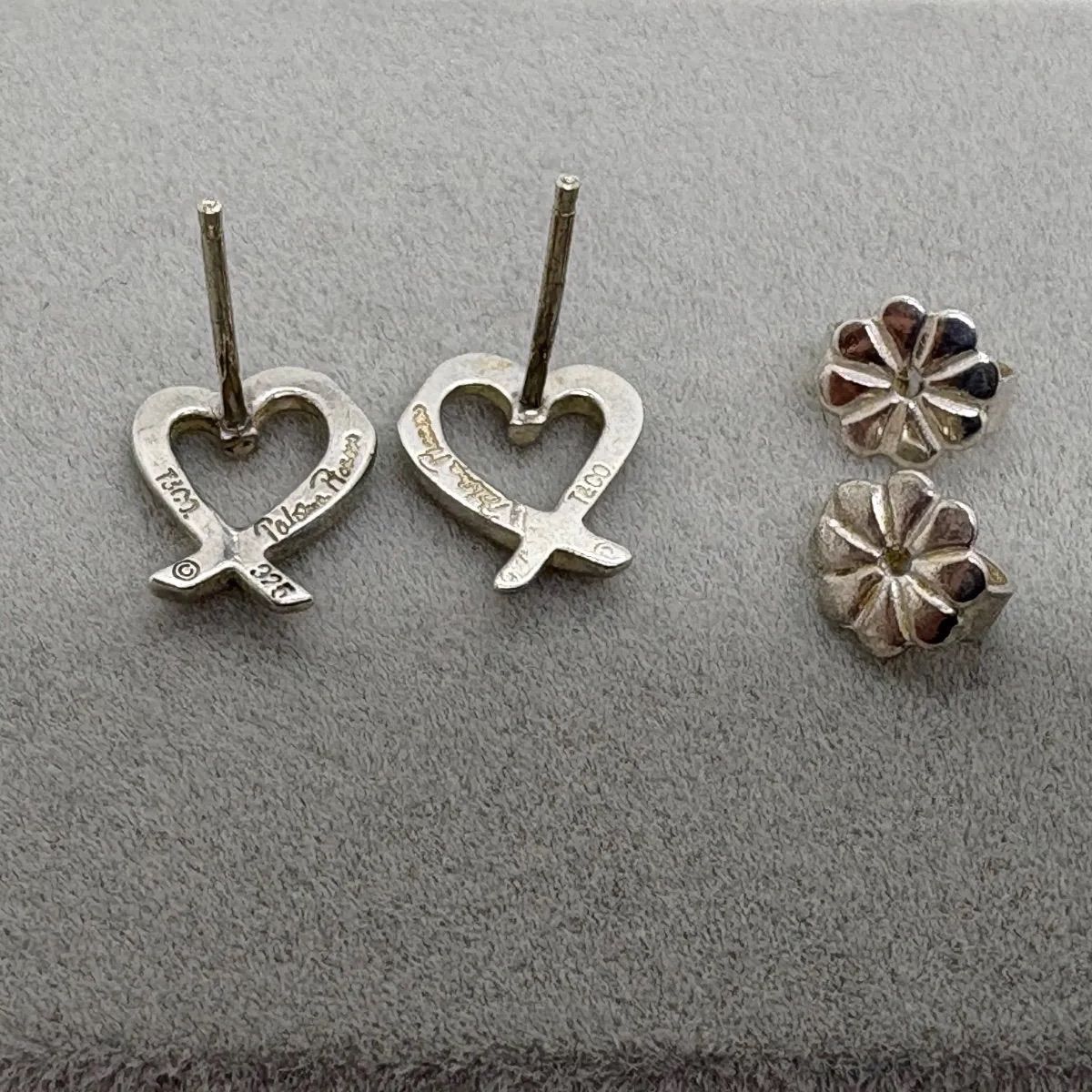 TIFFANY&Co. ティファニー ラヴィングハートピアス 片方のみ 750Y 楽天