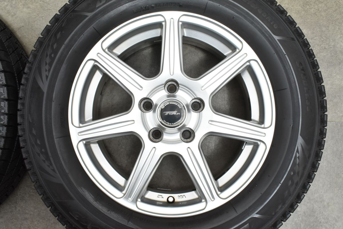 バリ溝】トップラン 16in 6.5J +38 PCD114.3 ブリヂストン バリ溝】トップラン 16in 6.5J +38 PCD114.3 ブリヂストン