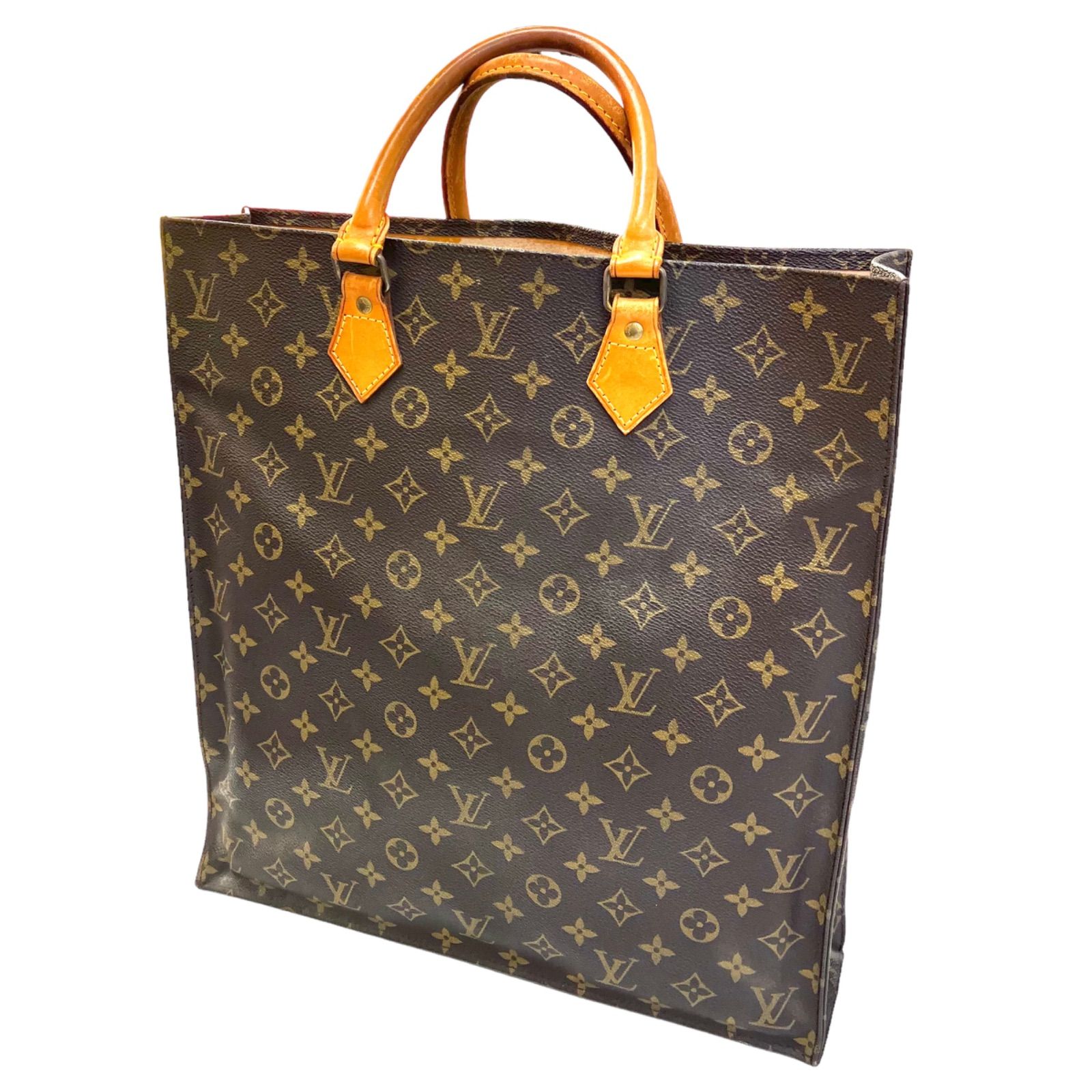良品】LOUIS VUITTON ルイヴィトン サックプラ モノグラム 