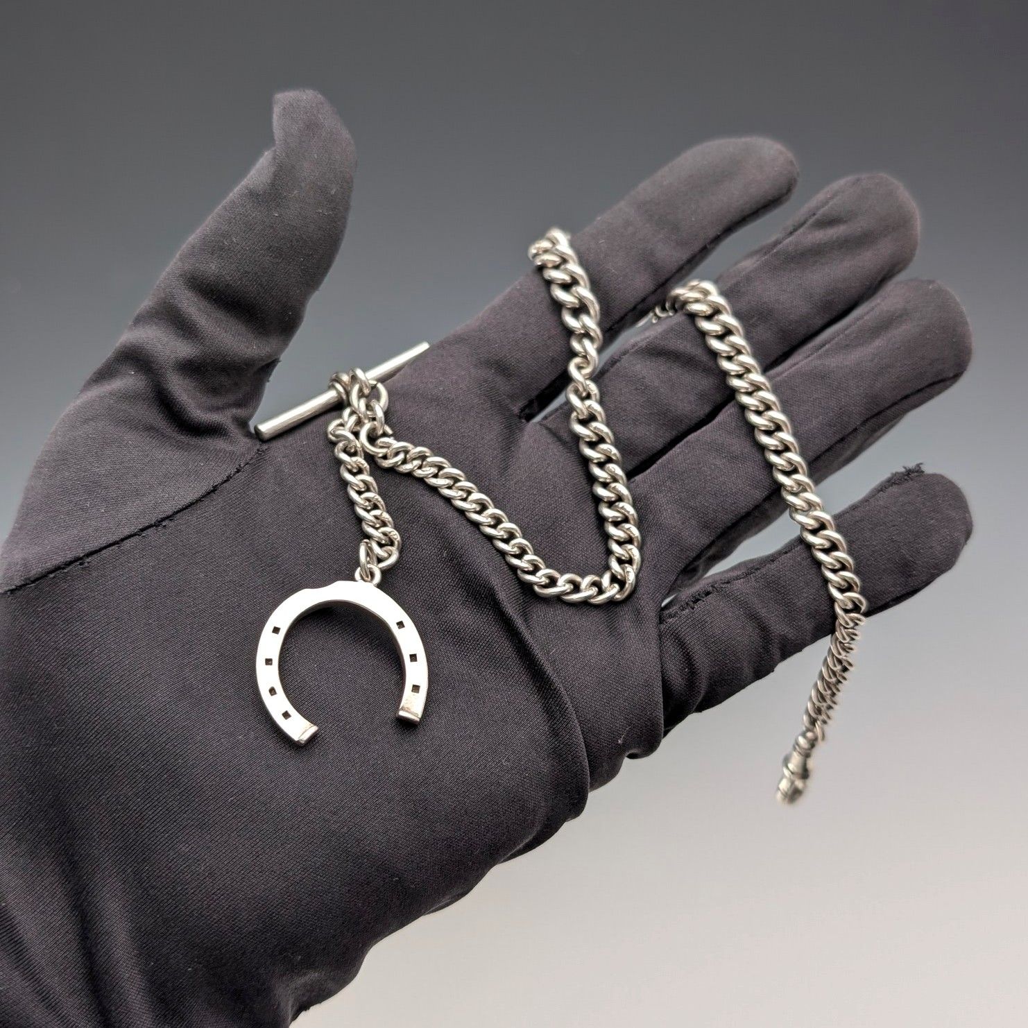 36g 純銀馬蹄フォブ