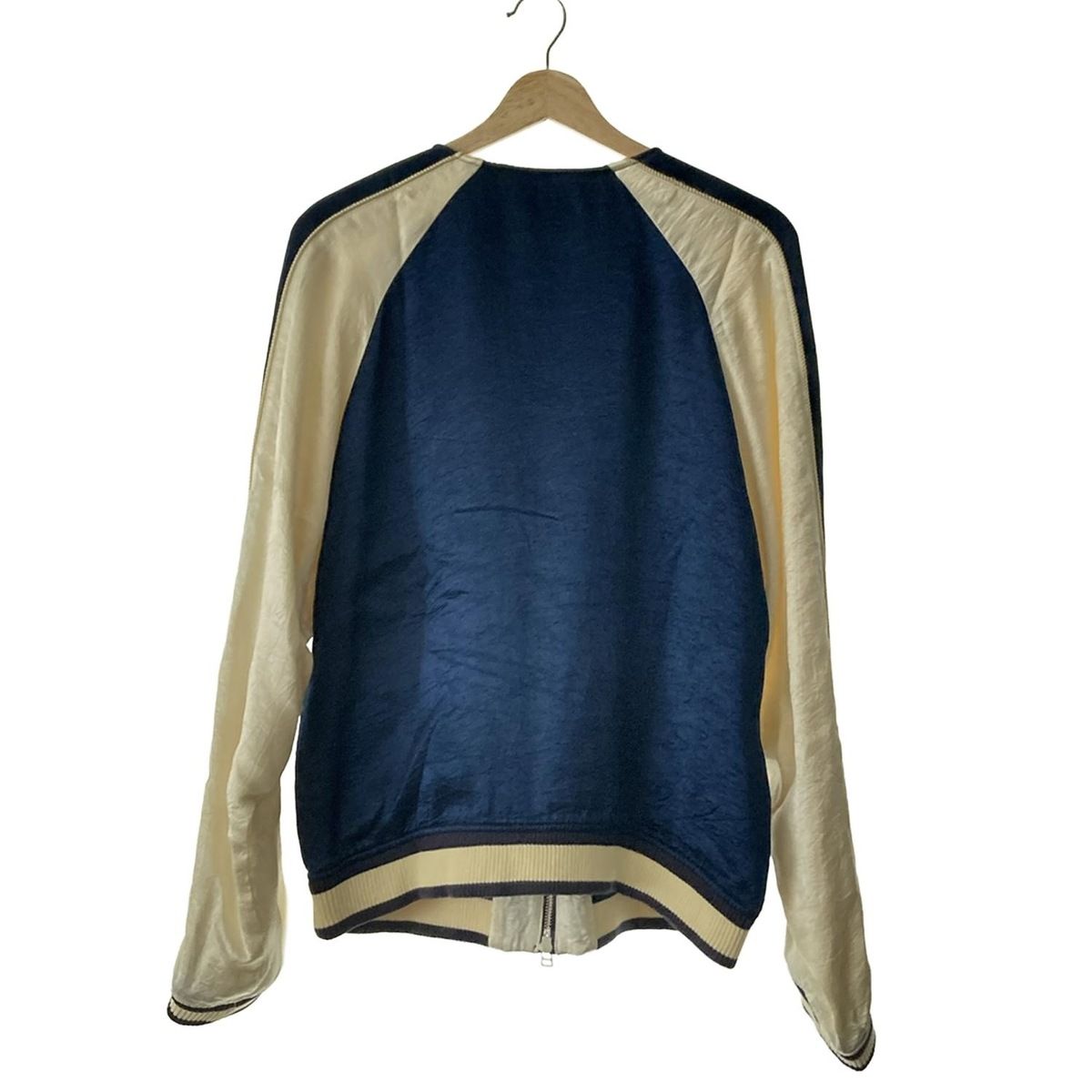 BED J.W. FORD ベッドフォード ブルゾン サイズ1 S レディース - ネイビー×アイボリー 長袖 春 秋