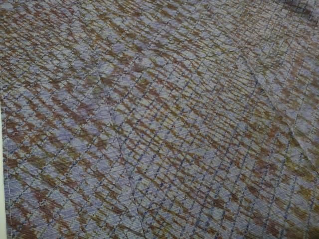 平和屋着物□極上 菅原工房 菅原結作 漢方染紬 やまと金ラベル 逸品 未  