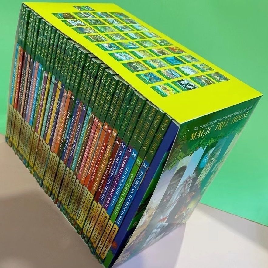 Magic Tree House シリーズ1（38册+1冊練習冊) 洋書 英語 子供
