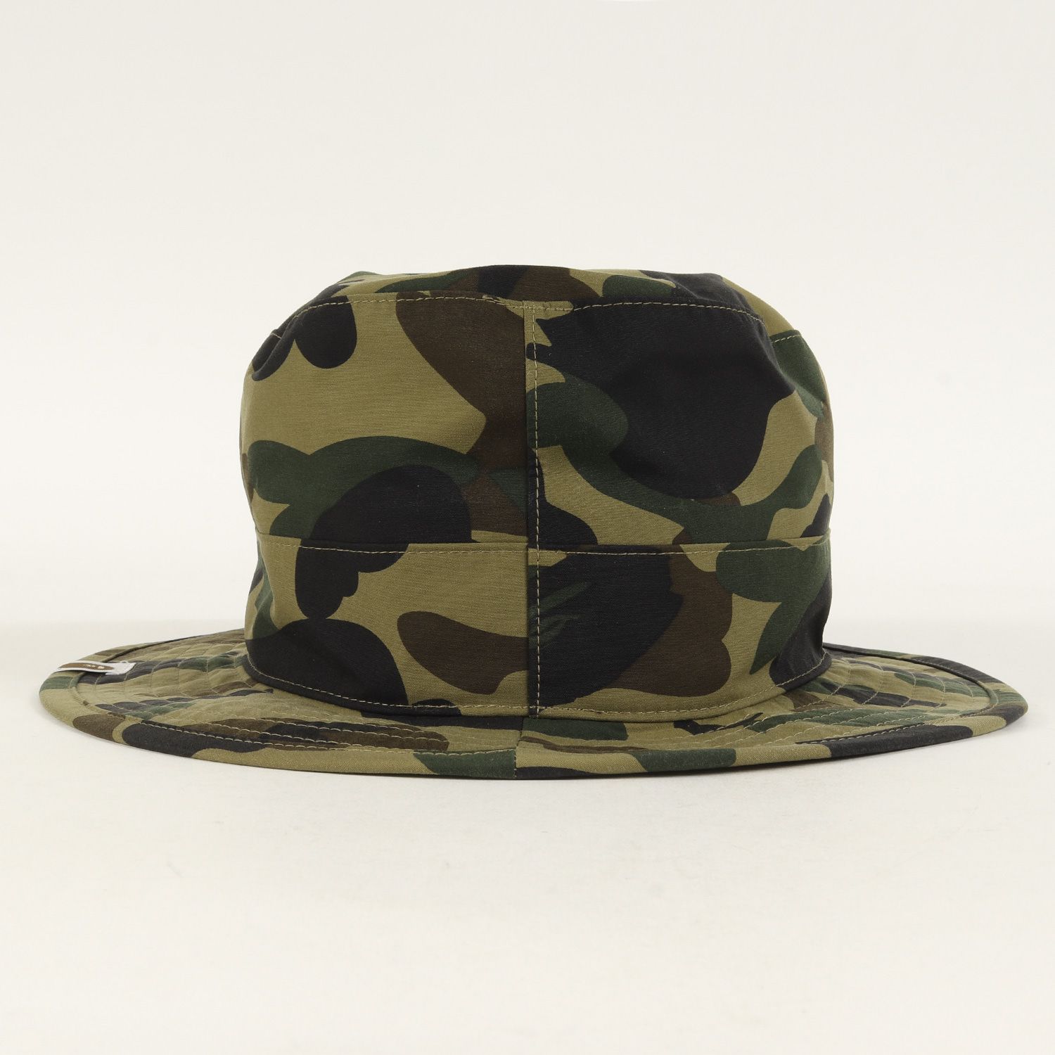 A BATHING APE カモ柄ハット Mサイズ 1st カモ バケット ハット - グリーン – Feature