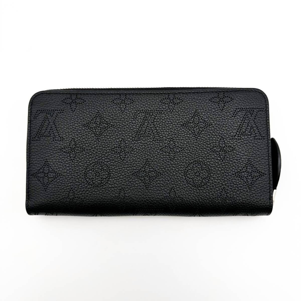 美品＊ルイヴィトン マヒナ ジッピー ウォレット ラウンドファスナー ブラック LOUIS VUITTON ルイヴィトン マヒナ ジッピーウォレット M61867