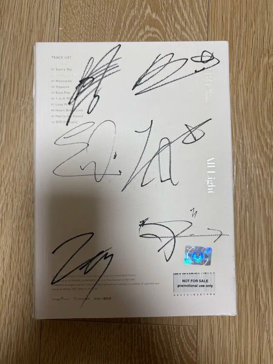 ASTRO All Light サイン入り ASTRO(アストロ) All Light アルバム サイン入り CD 非売品