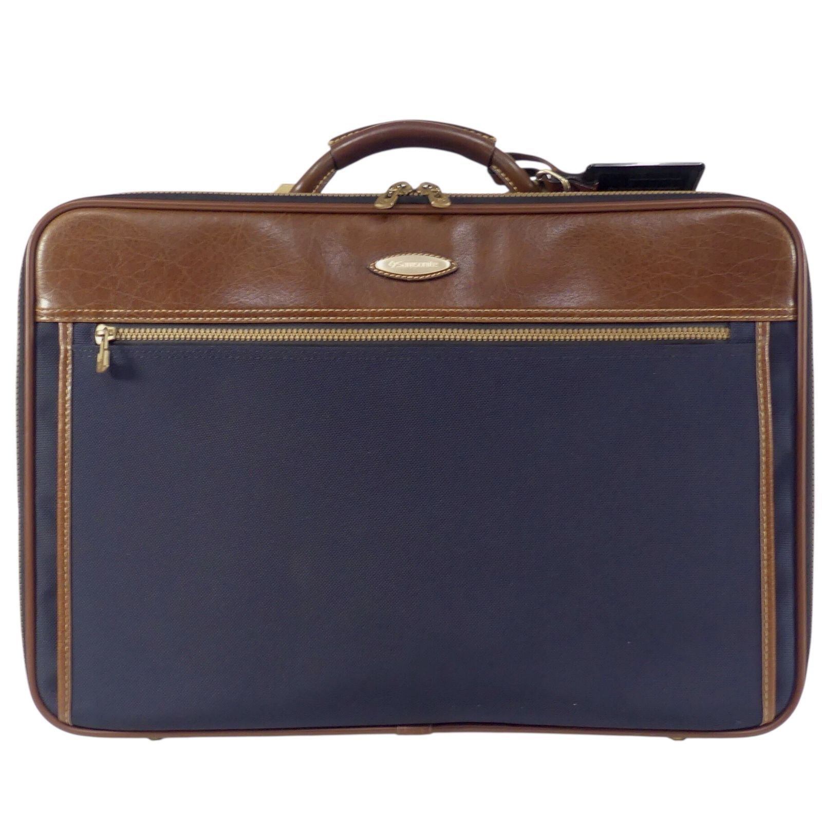 Samsonite サムソナイト ビジネスバッグ 本革 スーツケース 機内 