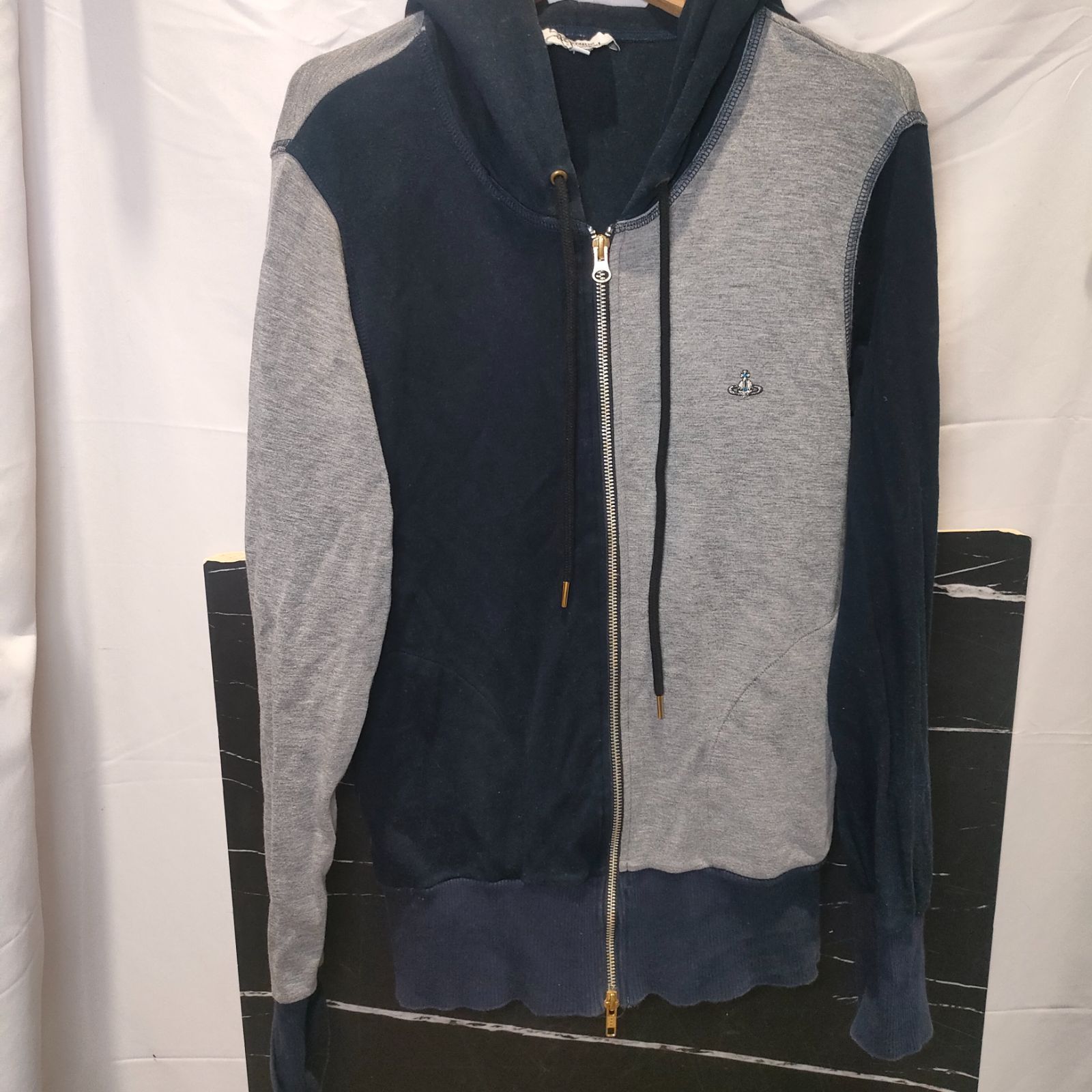 ヴィンテージ 美品 ヴィヴィアンウエストウッド パーカー ネイビー 中古・古着通販】Vivienne Westwood man (ヴィヴィアン ウェスト
