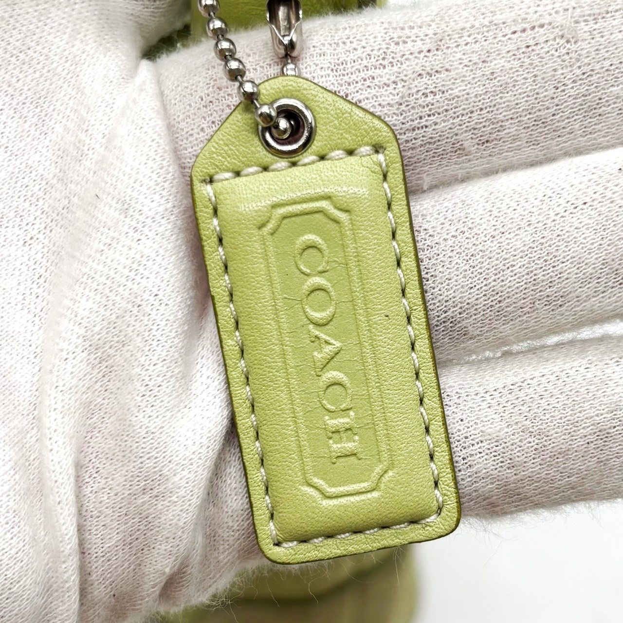 希少　Coach コーチシグネチャー　ワンショルダー　Green 楽天市場】【バッグ】COACH コーチ シグネチャー ワンショルダー