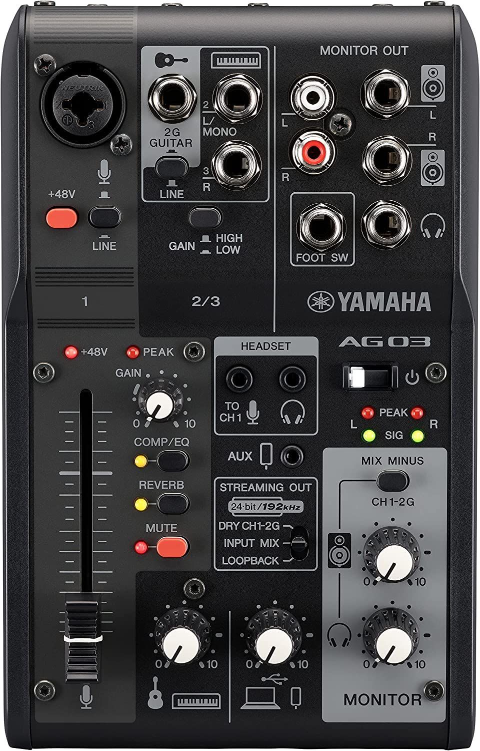 シーリングライト ヤマハ YAMAHA ミキサー ライブストリーミングパック