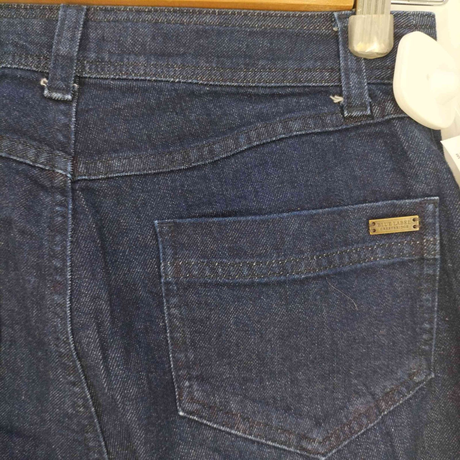 ブルーレーベルクレストブリッジ BLUE LABEL CRESTBRIDGE 5ポケット ワイドデニムパンツ レディース EUR：36 