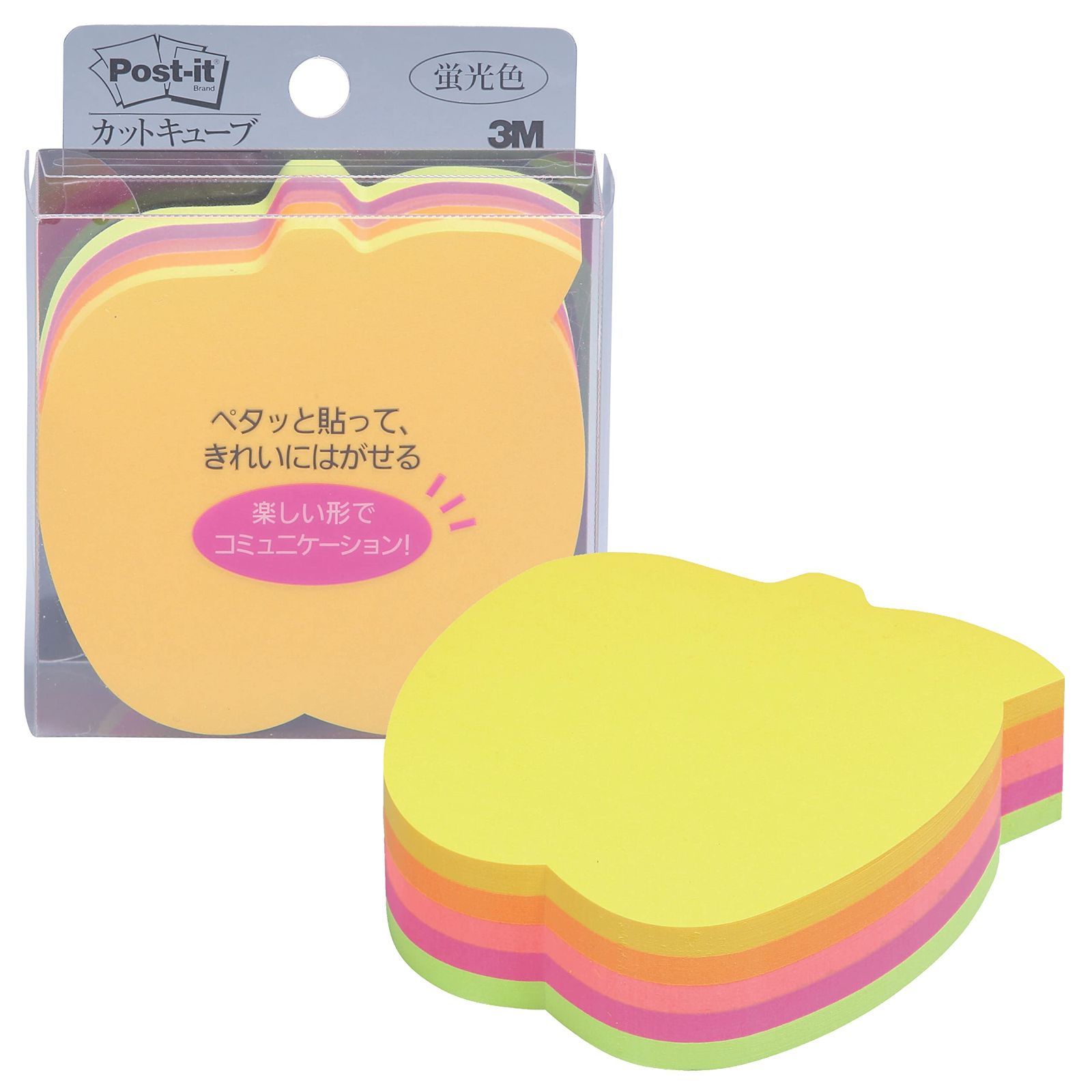 72 mm アップル 1パッド カットキューブ 付箋 CC 36 ポストイット