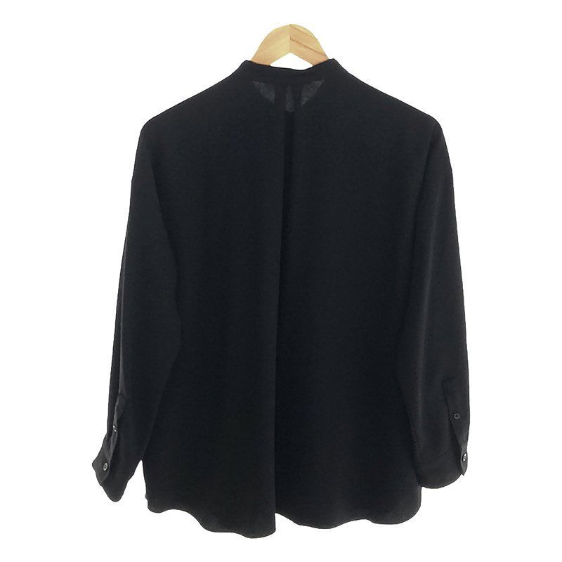 MUSE de Deuxieme Classe / ミューズドゥーズィーエムクラス | 2020AW | Col Pierrot ジョーゼット2way ブラウス | ブラック | レディース MUSE de Deuxieme Classe / ミューズドゥーズィーエムクラス