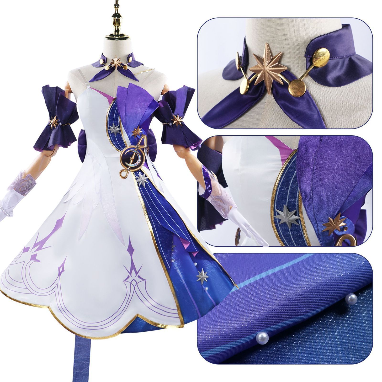 ロビン 崩壊スターレイル コスプレ服 ピノコニー Honkai: Star ロビン 崩壊スターレイル コスプレ服 ピノコニー Honkai: Star