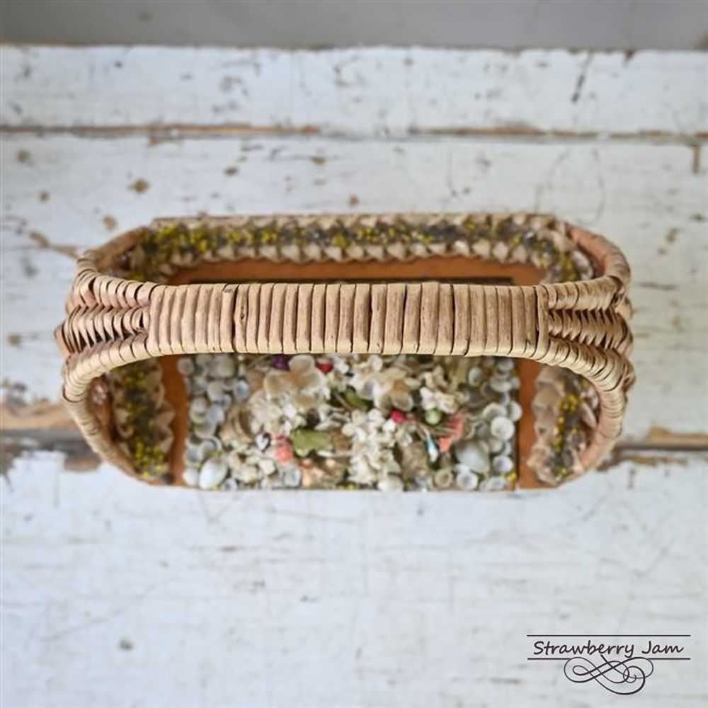 カトリーヌ ドゥヌアル ラタン バスケット catherine denoual