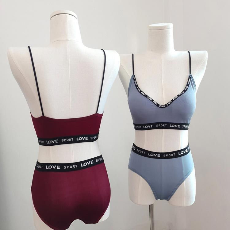 2点セット スポーツブラ ショーツ セット ブラジャー パンツ