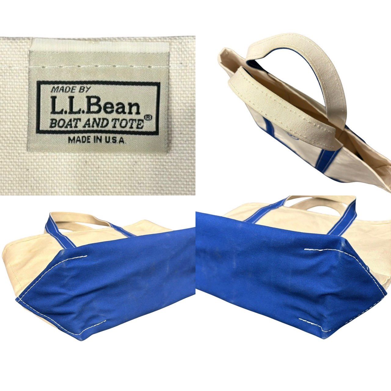 00s ビンテージ L.L.BEAN コットン キャンバス ボードアンド トート 