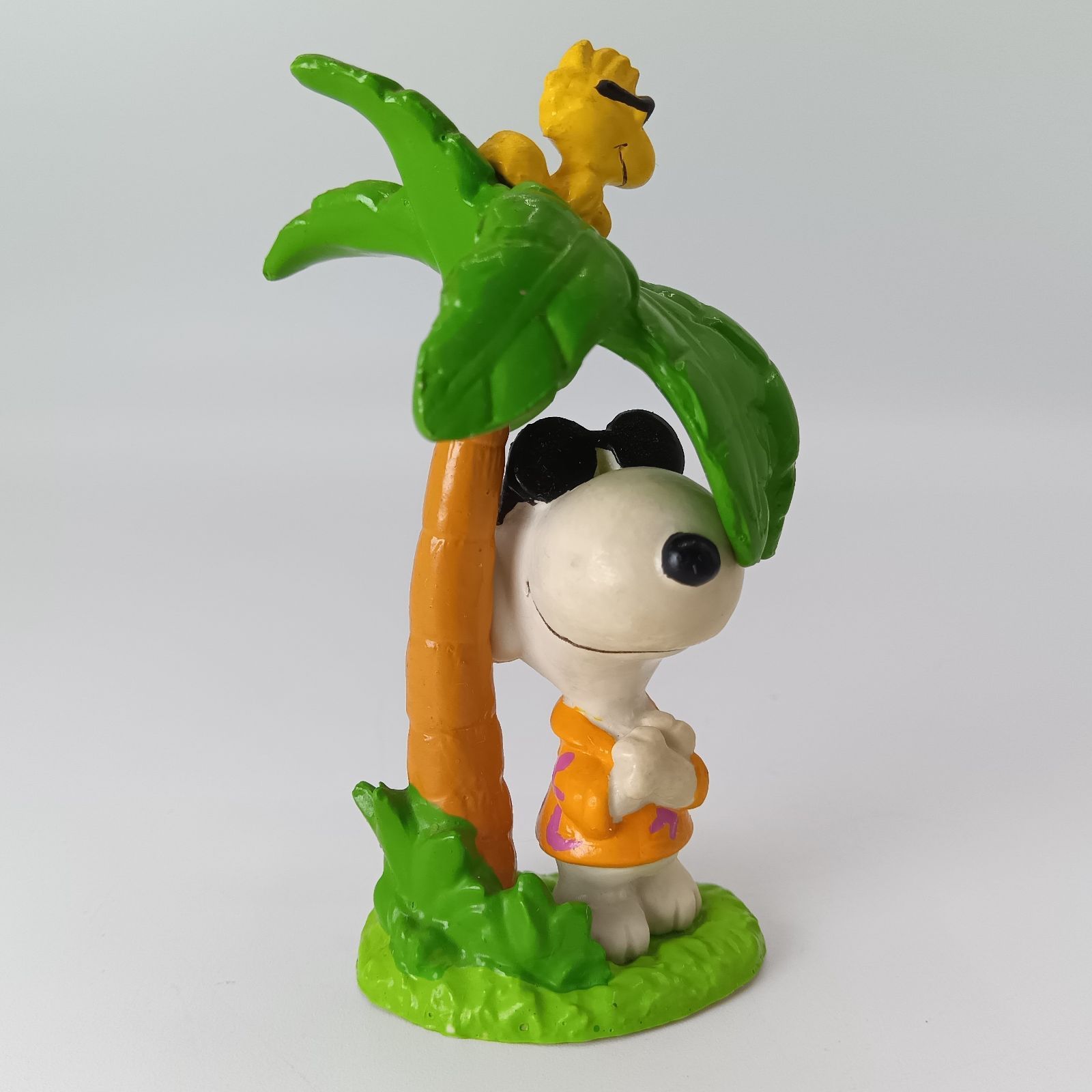 激レア 90' 卸売 スヌーピー PVC フィギュア JOE COOL ＆ ヤシの木