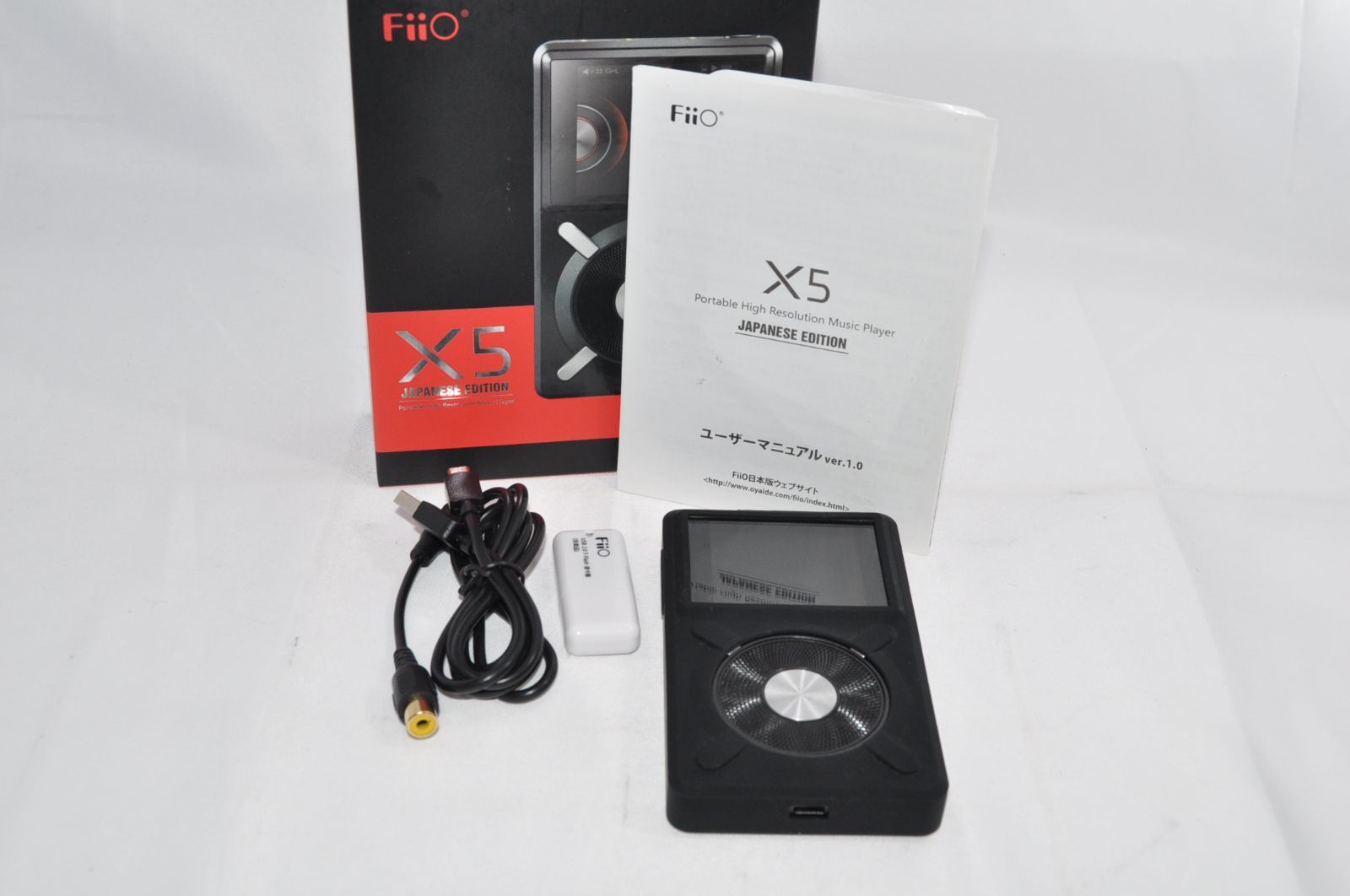 FiiO X5 JAPANESE EDITION ポータブル・ハイレゾ・ミュージックプレイヤー