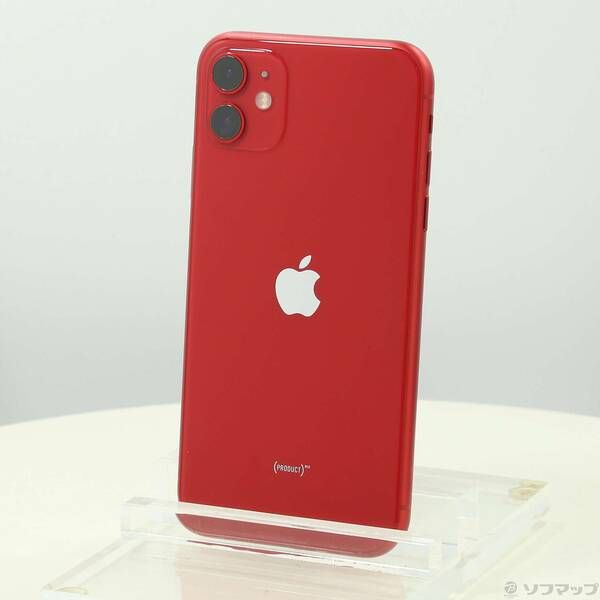 HOT，新作 〔中古品〕 iPhone11 128GB プロダクトレッド MWM32J／A SIM