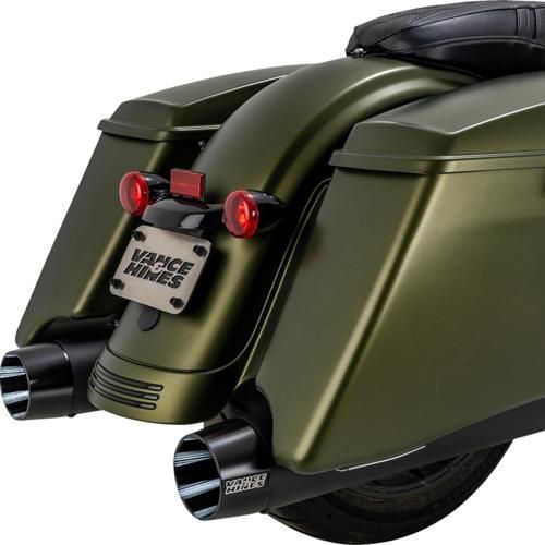 VANCE＆HINES BLACKBIRD 450 スリップオンマフラー ツーリングモデル用 2017年以降ツーリングモデル BRIGHTFACE_UK