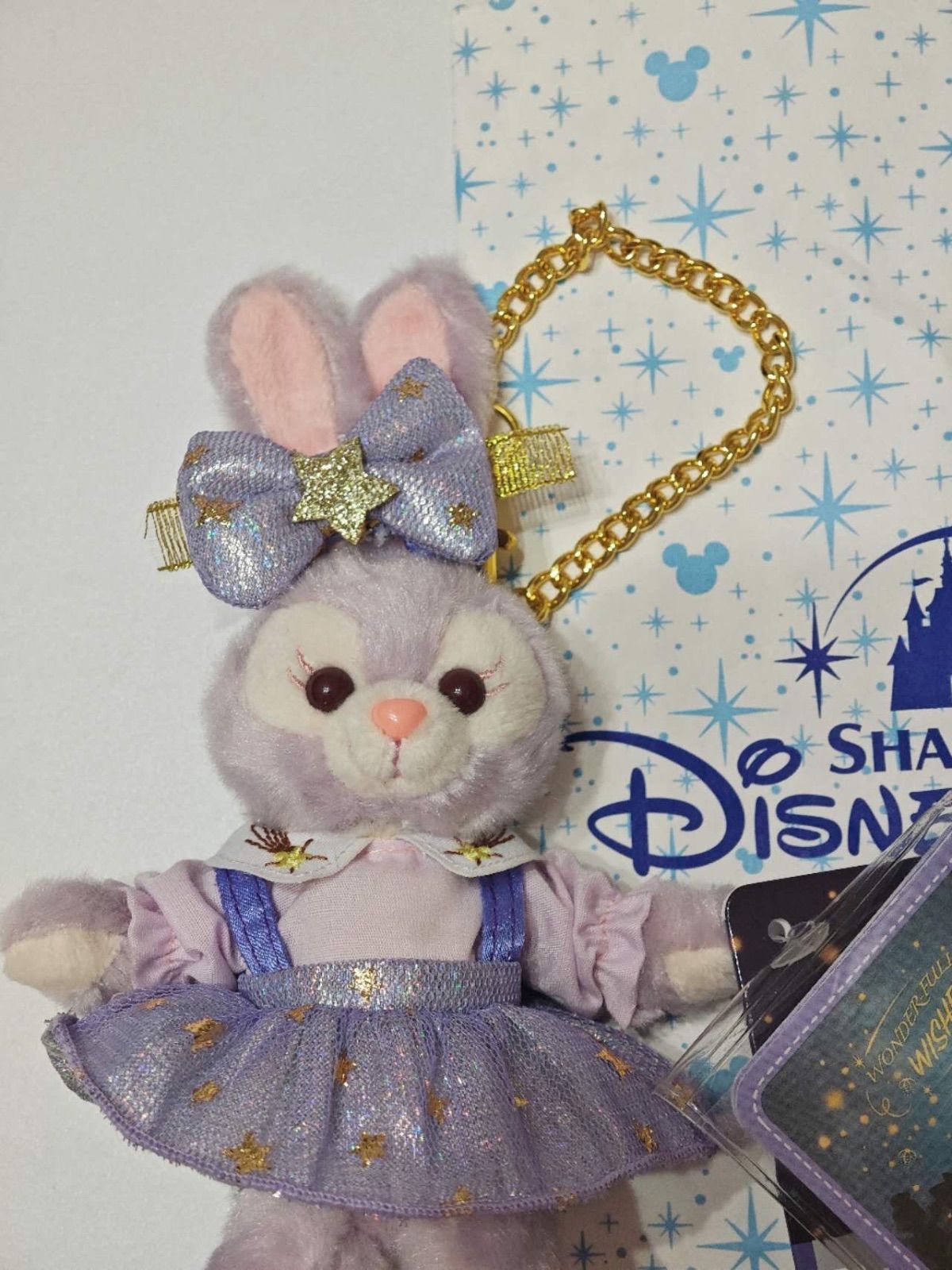 上海ディズニー限定★ステラルーぬいぐるみキーホルダー 100周年　レア品 上海ディズニー限定 ステラルーぬいぐるみキーホルダー 100周年