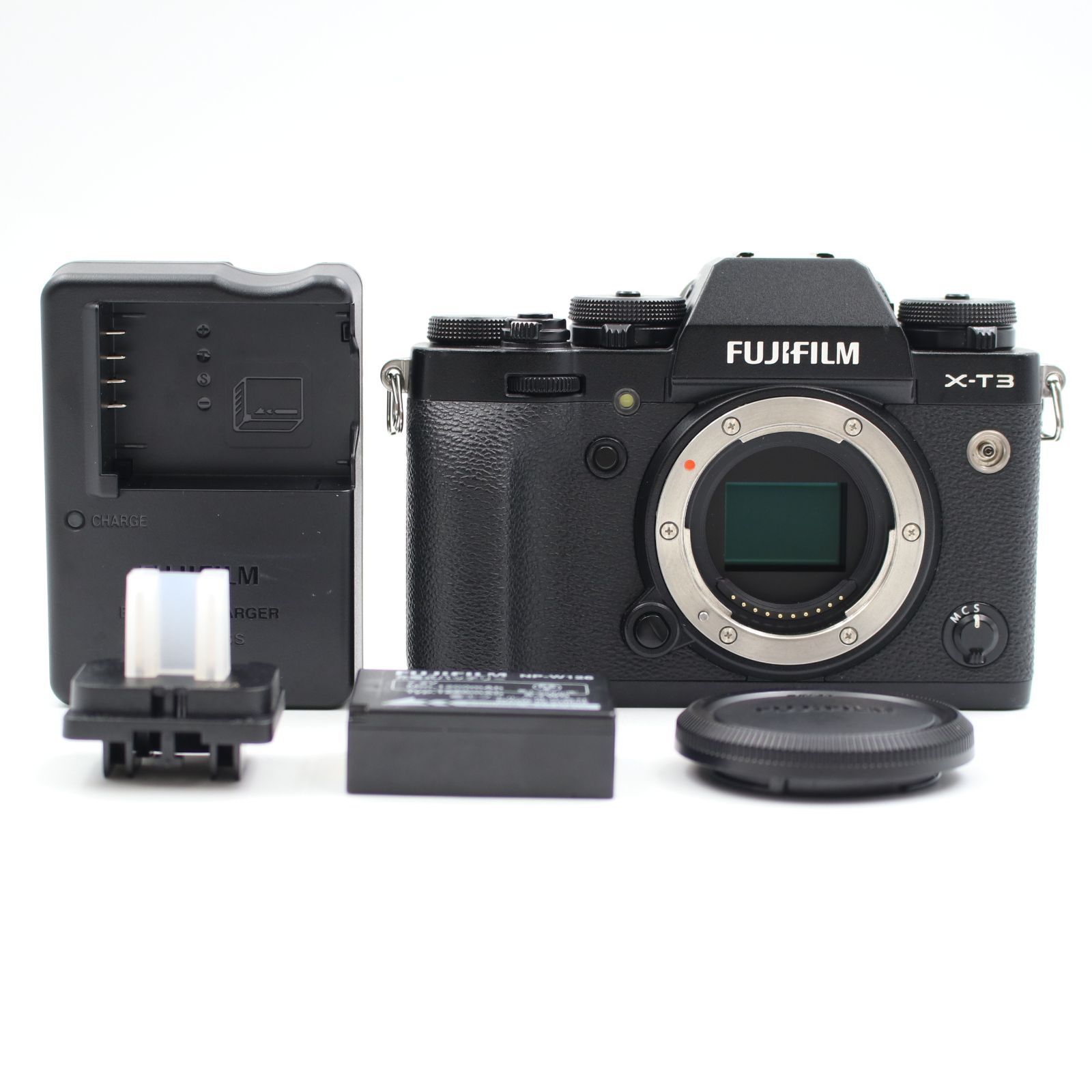 上品 FUJIFILM X-T3 ボディ ブラック ミラーレス一眼 フジフィルム