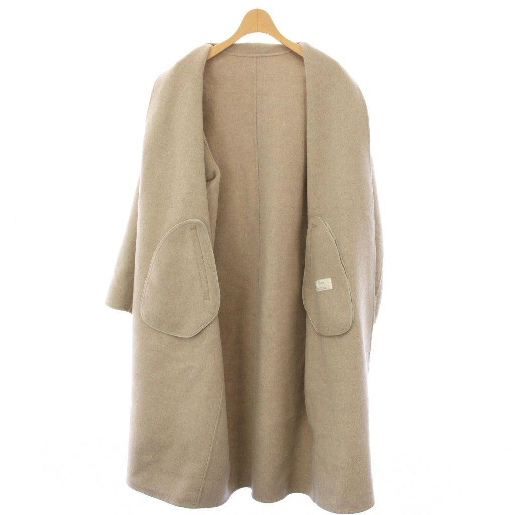 プラージュ ハミルトンコート ベージュ 38 plage（プラージュ）の「ハミルトンワイドカラーショートコート