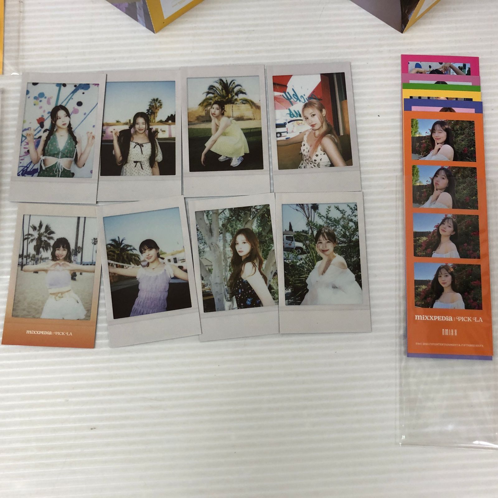 NMIXX mixxPEDIA 新品未開封 欠品あり】NMIXX miXXpedia PICK LA 1st Photobook グッズ DVD