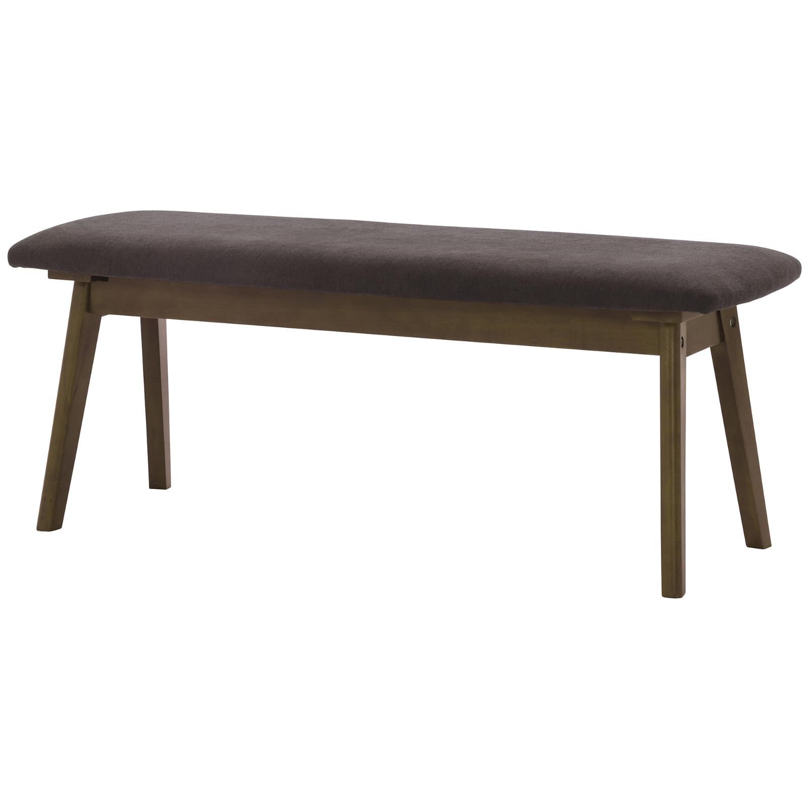【特価商品】関家具 ベンチ ブラウン 幅110×奥行38×高さ43cm モアーレ 407929