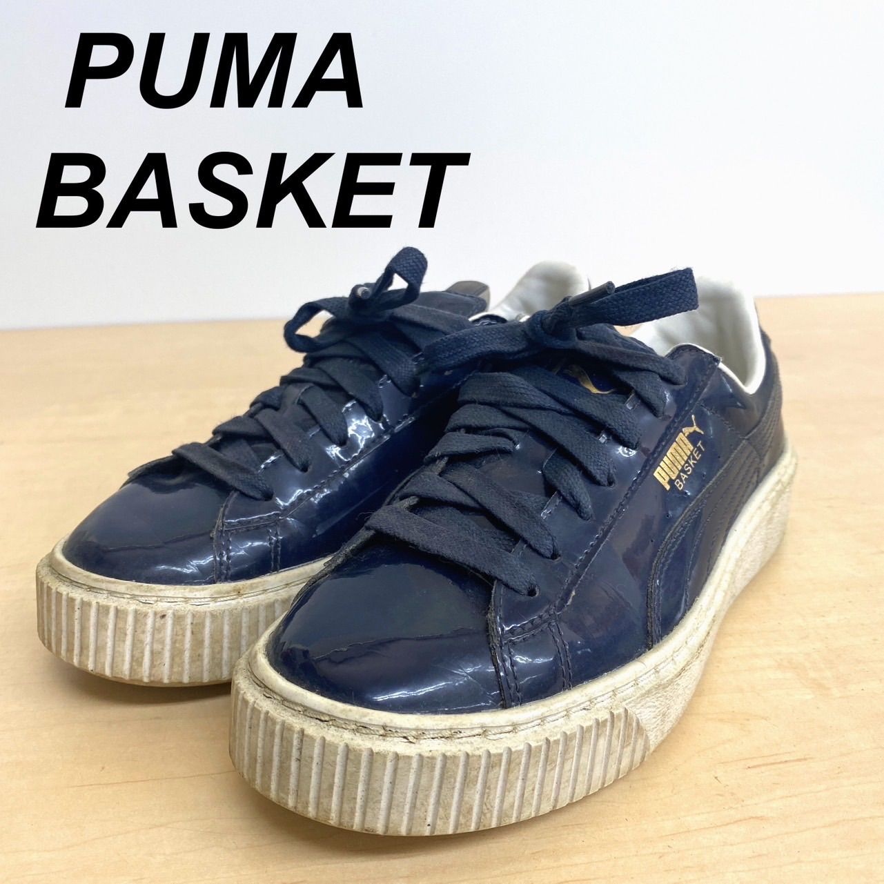 PUMAレディーススニーカーエナメル - シューズ