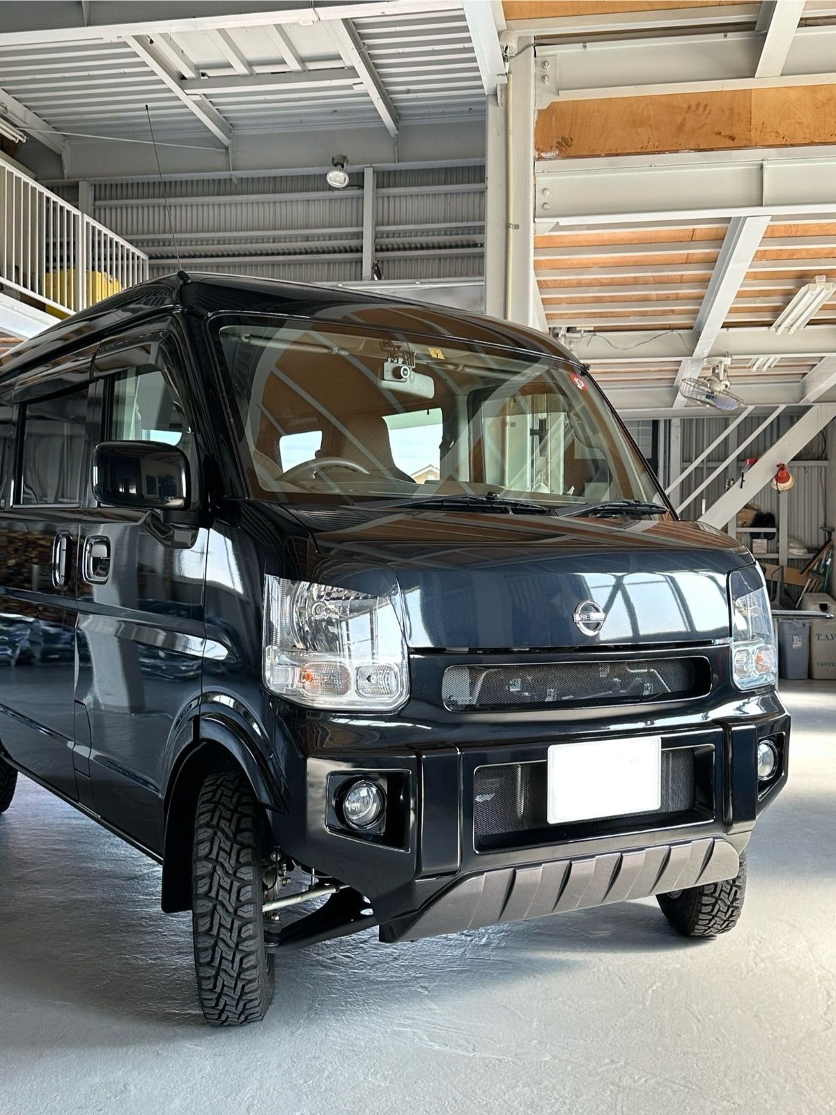 DA17 エブリィ/クリッパー　ジムニータイプエアロ　フロントバンパー DA17 エブリィ クリッパー フロントバンパー ジムニー風 エアロ